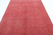 Hand Knotted Overdye Wool Rug 6' 1" x 8' 8" - No. AT55652