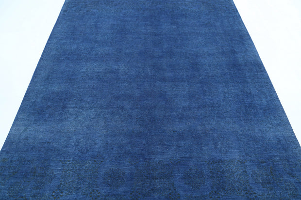 Hand Knotted Overdye Wool Rug 6' 3" x 8' 8" - No. AT89951