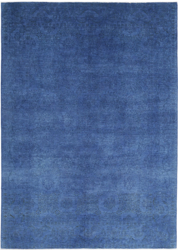 Hand Knotted Overdye Wool Rug 6' 3" x 8' 8" - No. AT89951