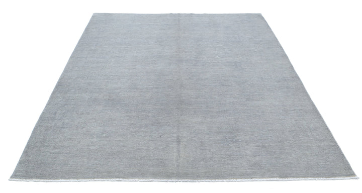 Hand Knotted Overdye Wool Rug 6' 3" x 8' 3" - No. AT28096