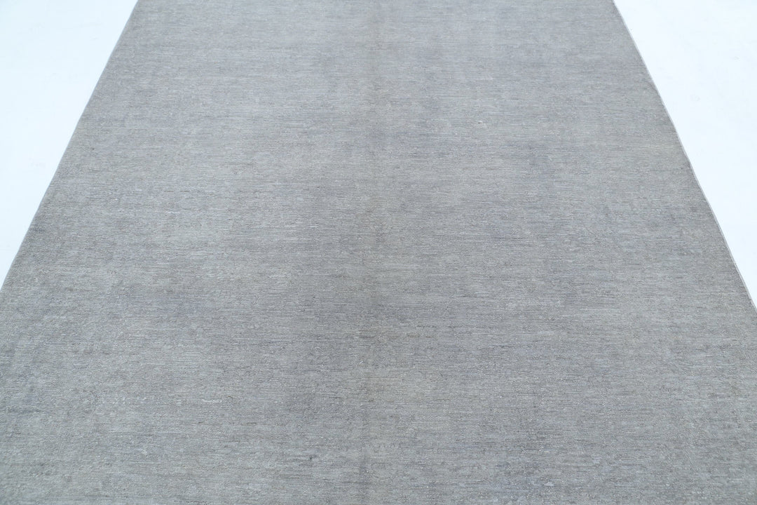 Hand Knotted Overdye Wool Rug 6' 3" x 8' 3" - No. AT28096