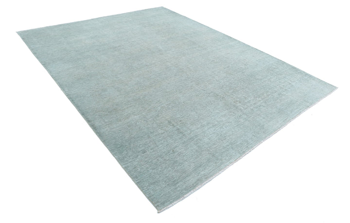 Hand Knotted Overdye Wool Rug 7' 11" x 10' 1" - No. AT39675
