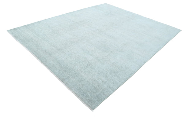 Hand Knotted Overdye Wool Rug 7' 11" x 10' 1" - No. AT39675
