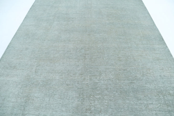 Hand Knotted Overdye Wool Rug 7' 11" x 10' 1" - No. AT39675