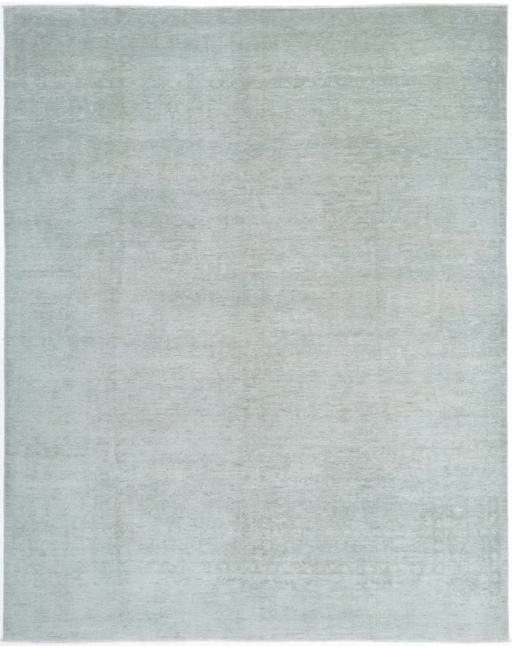 Hand Knotted Overdye Wool Rug 7' 11" x 10' 1" - No. AT39675
