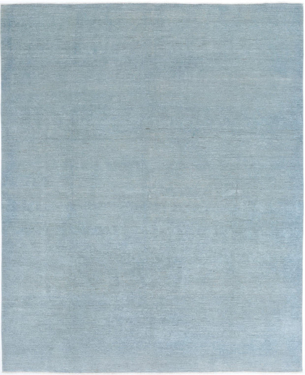 Hand Knotted Overdye Wool Rug 7' 11" x 9' 11" - No. AT20145