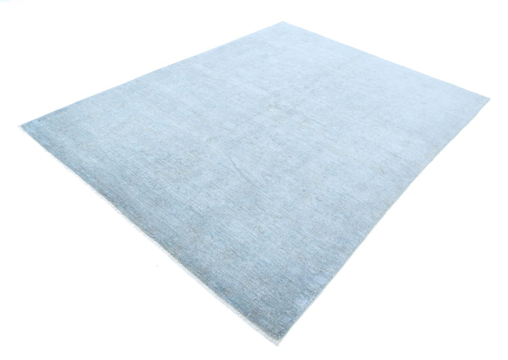 Hand Knotted Overdye Wool Rug 6' 1" x 7' 11" - No. AT52126