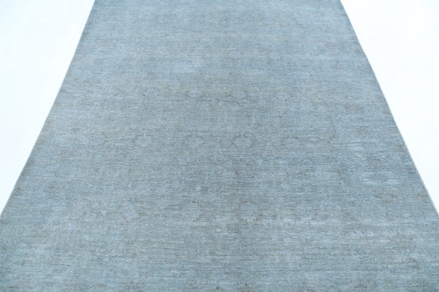 Hand Knotted Overdye Wool Rug 6' 1" x 7' 11" - No. AT52126
