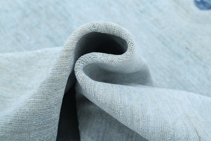 Hand Knotted Overdye Wool Rug 7' 10" x 9' 10" - No. AT14730