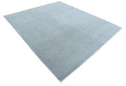 Hand Knotted Overdye Wool Rug 7' 11" x 9' 2" - No. AT65119