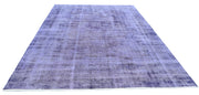 Hand Knotted Transitional Overdye Tabriz Wool Rug 7' 9" x 11' 2" - No. AT79005