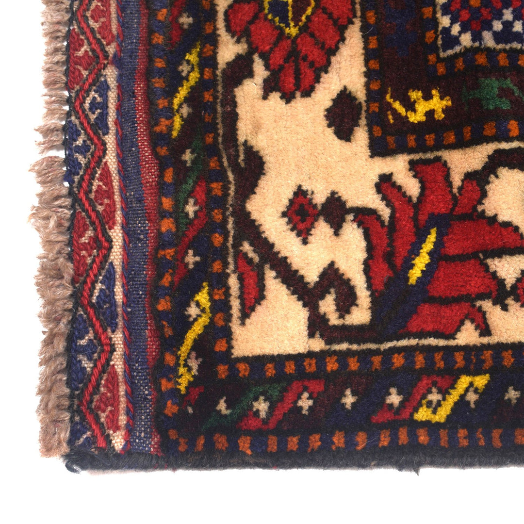 Baluchi Rug 4' x 5'4" - No. AL92214