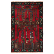 Baluchi Rug 2'8" x 4'4" - No. AL64134