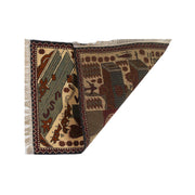 Afghan War Rug 2' x 2'9" - No. AL59231
