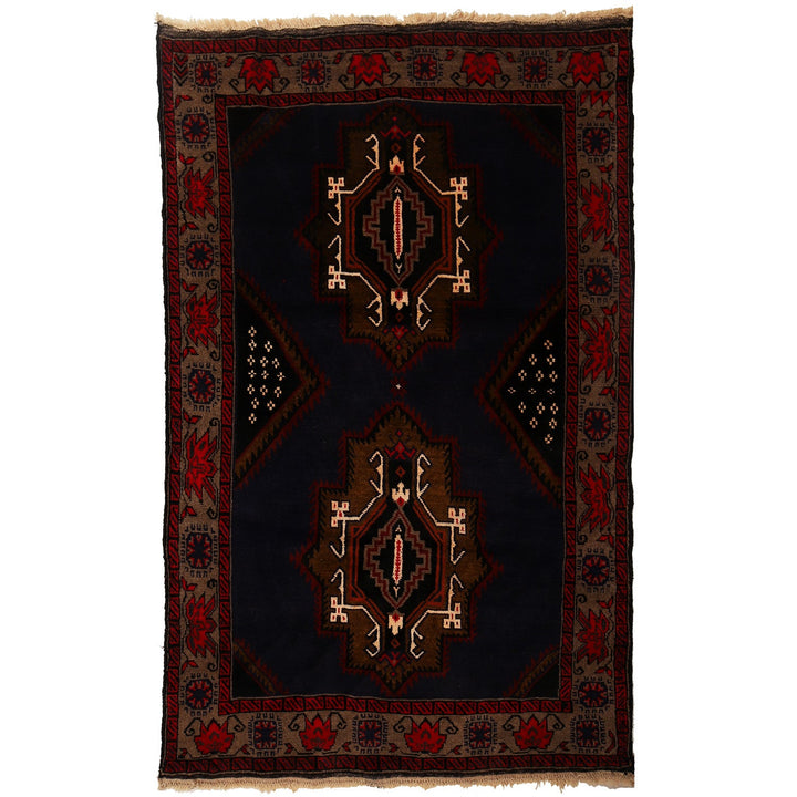 Baluchi Rug 4' x 6'1" - No. AL99750