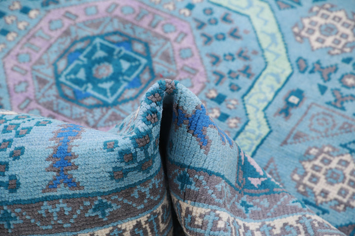 Hand Knotted Mamluk Wool Rug 4' 11" x 6' 7" - No. AT74767