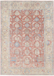 Hand Knotted Turkish Samsun Sultanabad Wool Rug 10' 5" x 14' 8" - No. AT73763