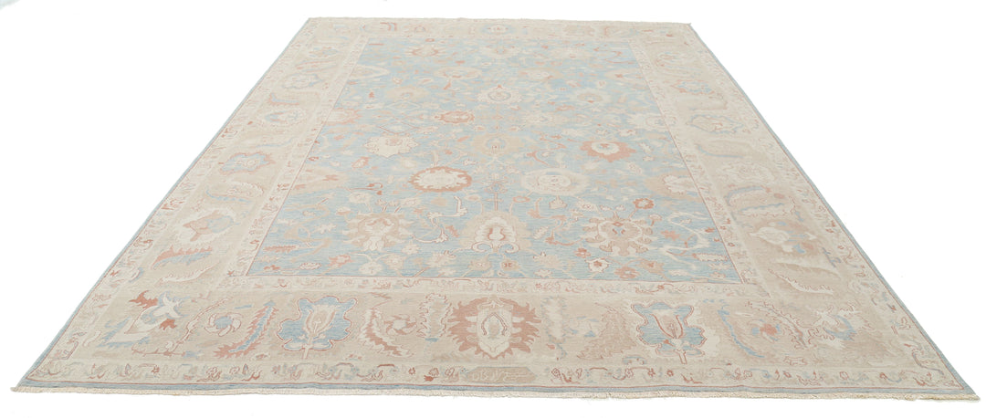 Hand Knotted Turkish Samsun Haji Jalili Wool Rug 8' 10" x 12' 2" - No. AT39934