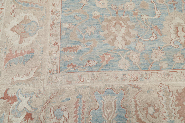 Hand Knotted Turkish Samsun Haji Jalili Wool Rug 8' 10" x 12' 2" - No. AT39934