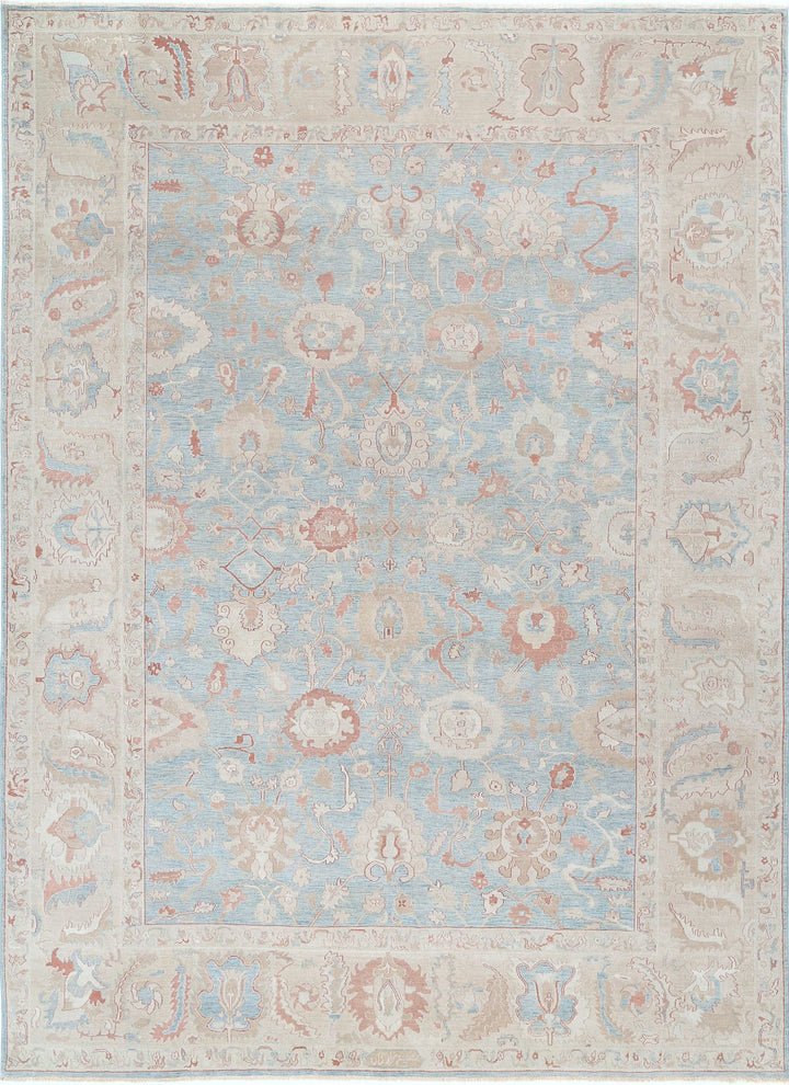Hand Knotted Turkish Samsun Haji Jalili Wool Rug 8' 10" x 12' 2" - No. AT39934