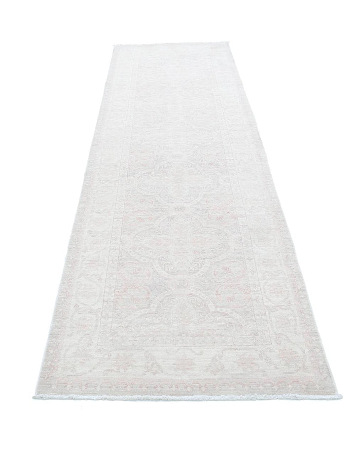 Hand Knotted Fine Serenity Wool Rug 3' 0" x 10' 7" - No. AT40947