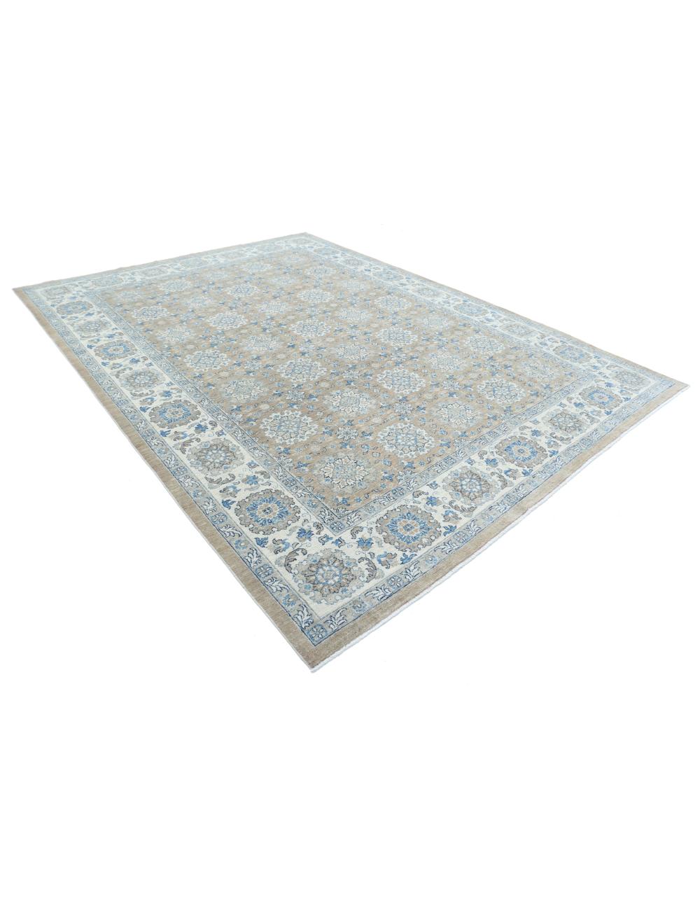 Hand Knotted Serenity Wool Rug 8' 8" x 11' 9" - No. AT89195