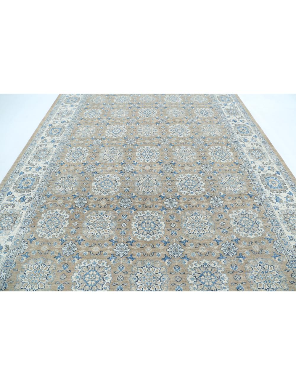 Hand Knotted Serenity Wool Rug 8' 8" x 11' 9" - No. AT89195