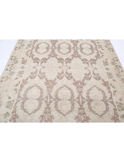 Hand Knotted Fine Serenity Wool Rug 6' 4" x 8' 9" - No. AT40422