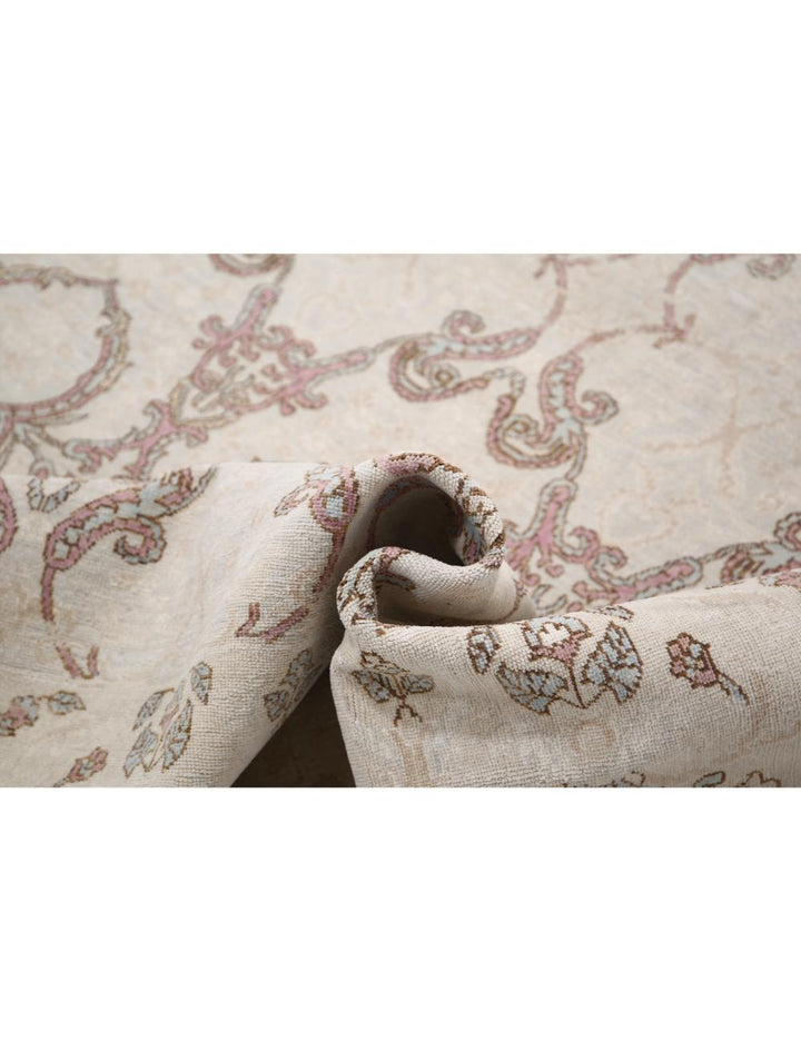 Hand Knotted Fine Serenity Wool Rug 6' 4" x 8' 9" - No. AT40422