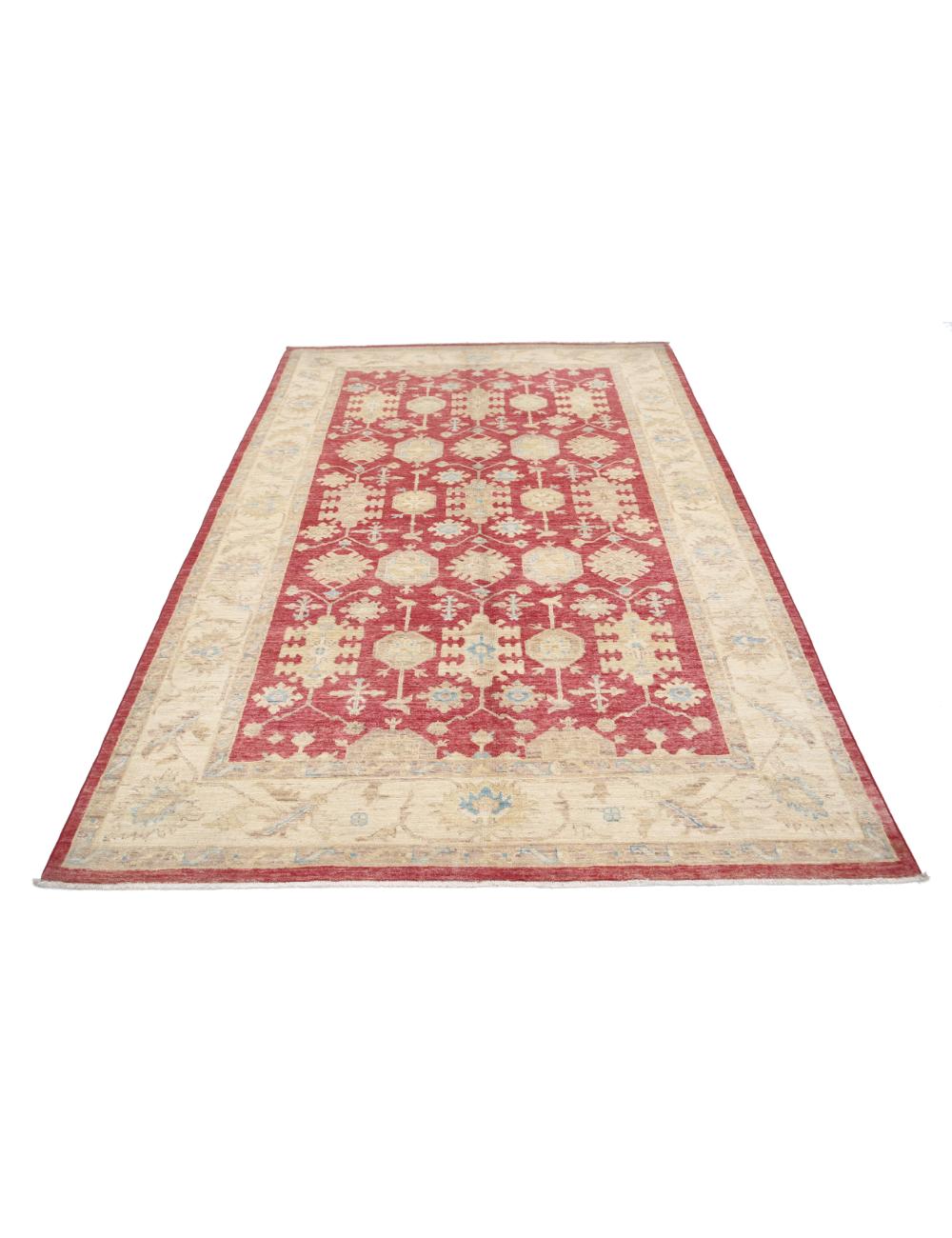 Hand Knotted Serenity Wool Rug 5' 6" x 8' 2" - No. AT13404