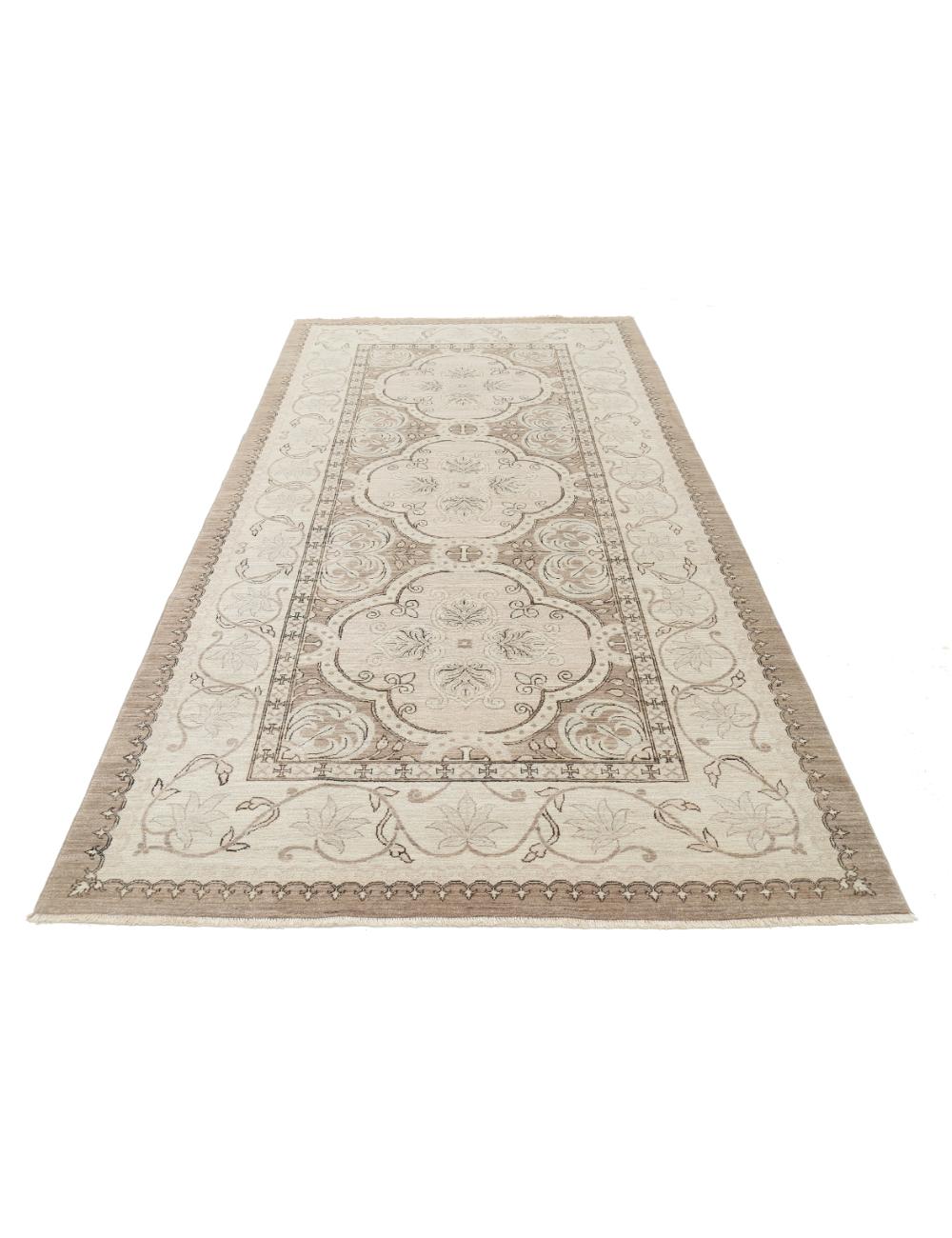 Hand Knotted Fine Serenity Wool Rug 5' 3" x 10' 3" - No. AT59685