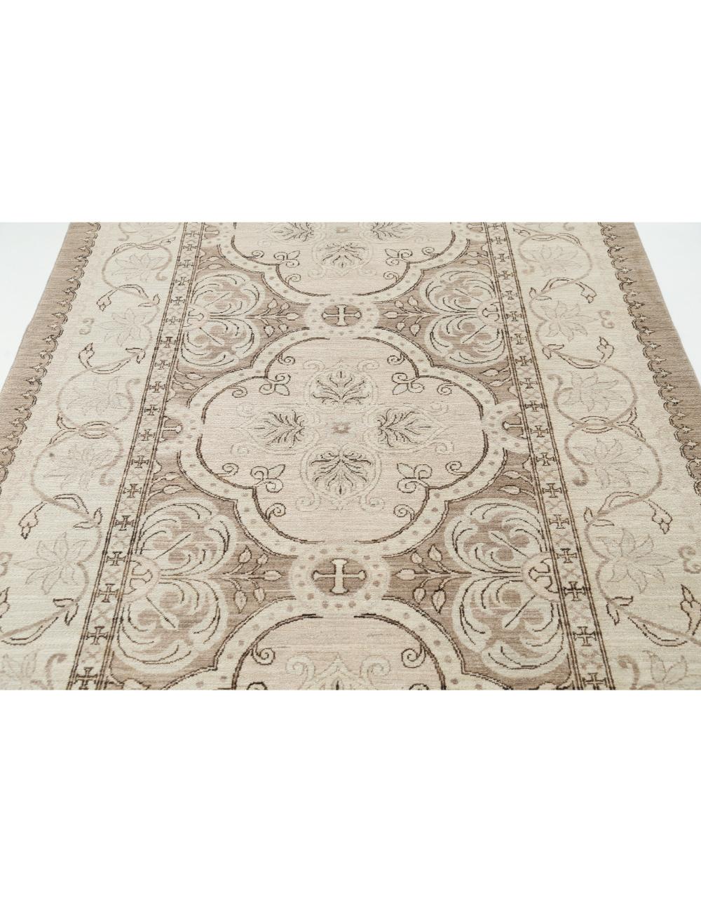 Hand Knotted Fine Serenity Wool Rug 5' 3" x 10' 3" - No. AT59685