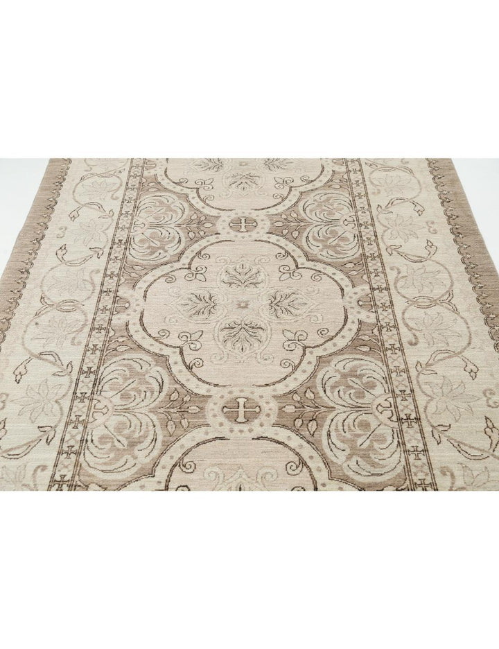 Hand Knotted Fine Serenity Wool Rug 5' 3" x 10' 3" - No. AT59685