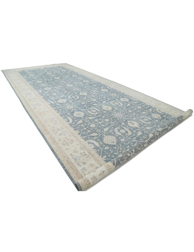 Hand Knotted Serenity Wool Rug 9' 9" x 23' 8" - No. AT60591