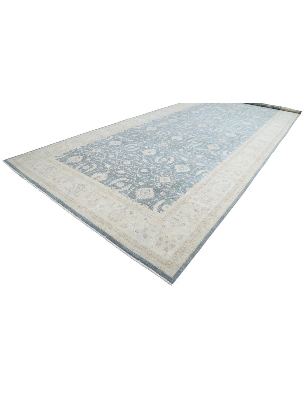 Hand Knotted Serenity Wool Rug 9' 9" x 23' 8" - No. AT60591