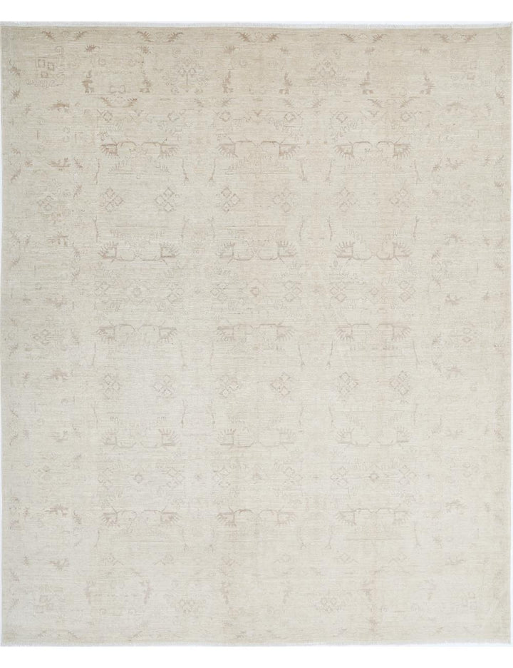 Hand Knotted Fine Serenity Wool Rug 7' 11" x 9' 6" - No. AT55646