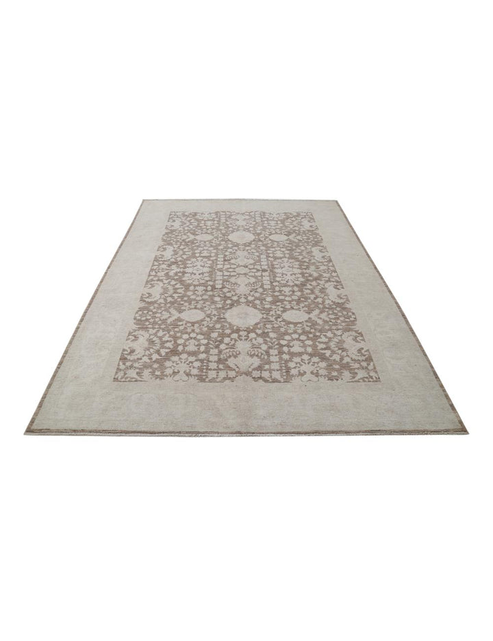 Hand Knotted Serenity Wool Rug 6' 1" x 7' 10" - No. AT94542
