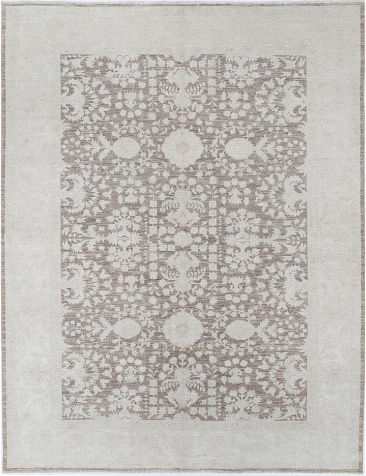 Hand Knotted Serenity Wool Rug 6' 1" x 7' 10" - No. AT94542