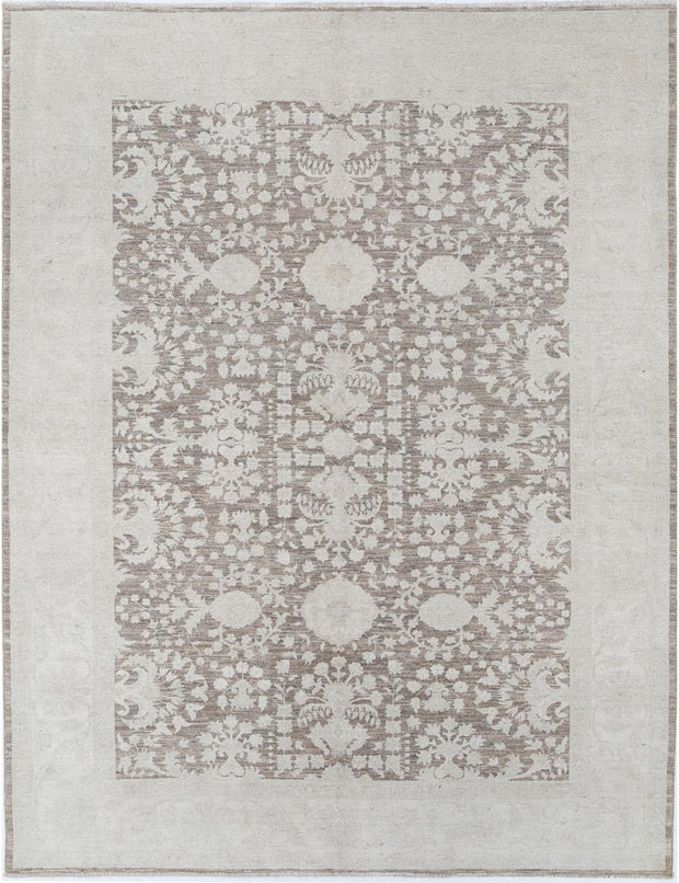 Hand Knotted Serenity Wool Rug 6' 1" x 7' 10" - No. AT94542