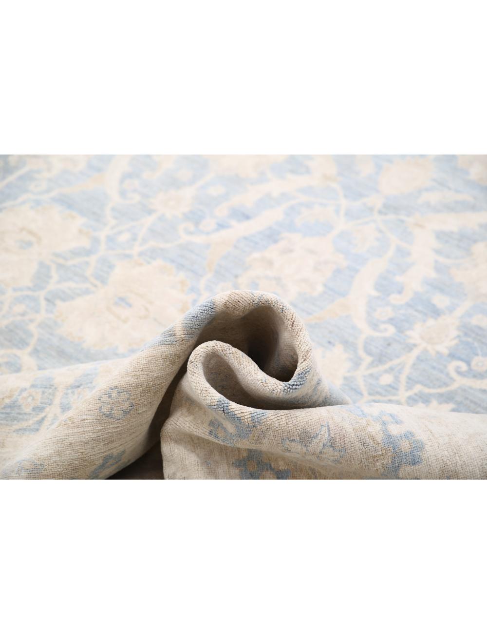 Hand Knotted Serenity Wool Rug 9' 9" x 12' 5" - No. AT87873