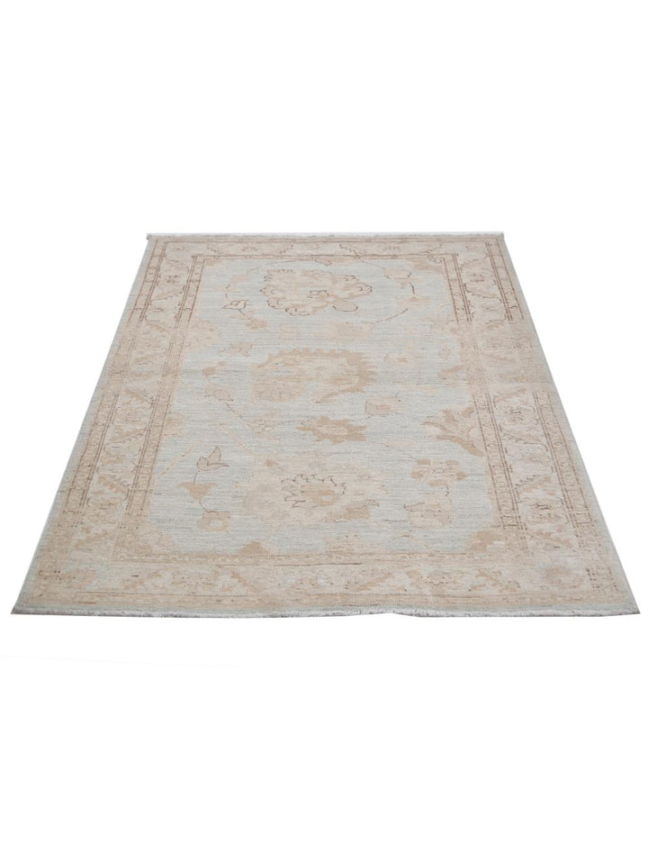 Hand Knotted Serenity Wool Rug 3' 2" x 4' 7" - No. AT56893