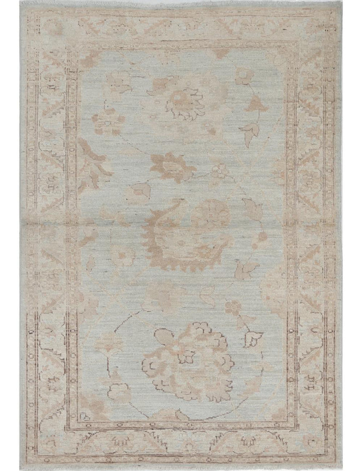 Hand Knotted Serenity Wool Rug 3' 2" x 4' 7" - No. AT56893