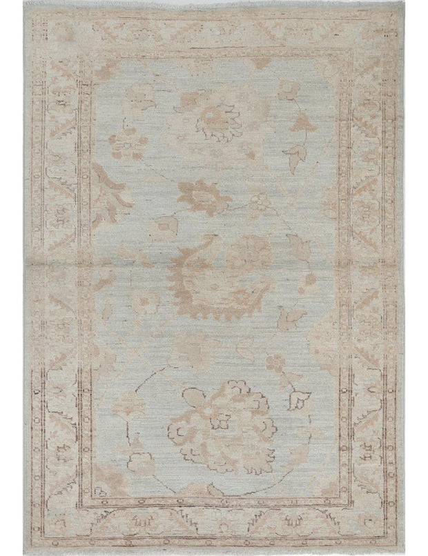 Hand Knotted Serenity Wool Rug 3' 2" x 4' 7" - No. AT56893
