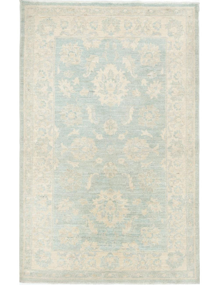 Hand Knotted Serenity Wool Rug 3' 2" x 4' 10" - No. AT92680