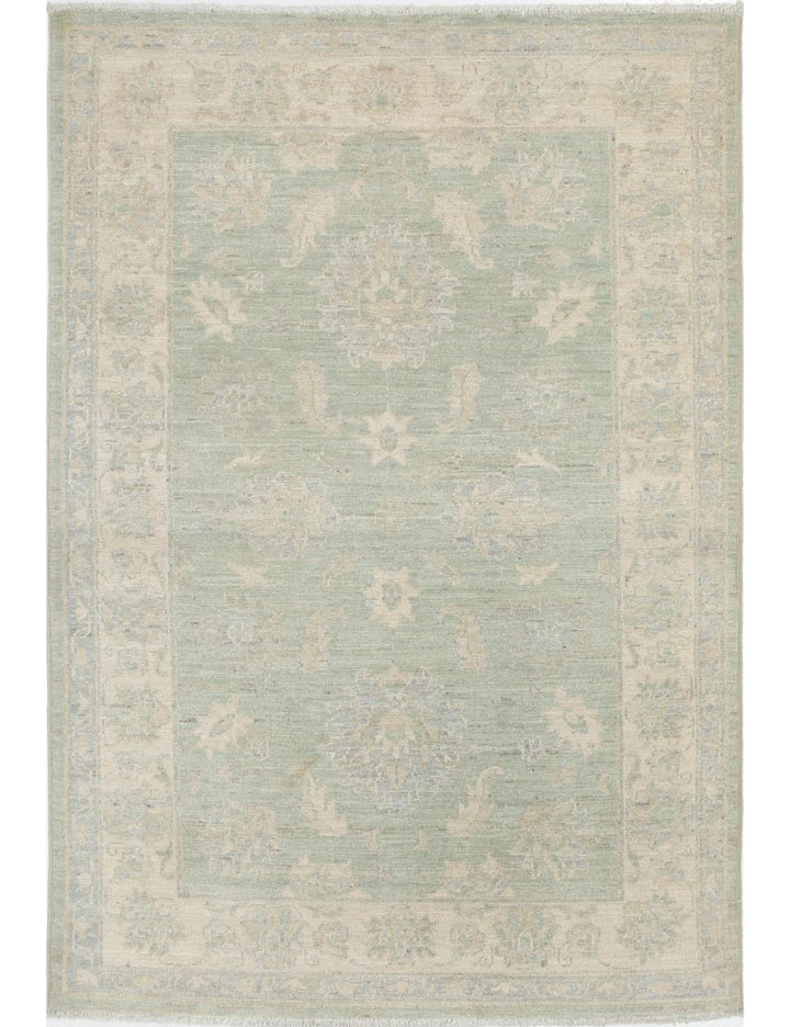 Hand Knotted Serenity Wool Rug 3' 1" x 4' 7" - No. AT11735