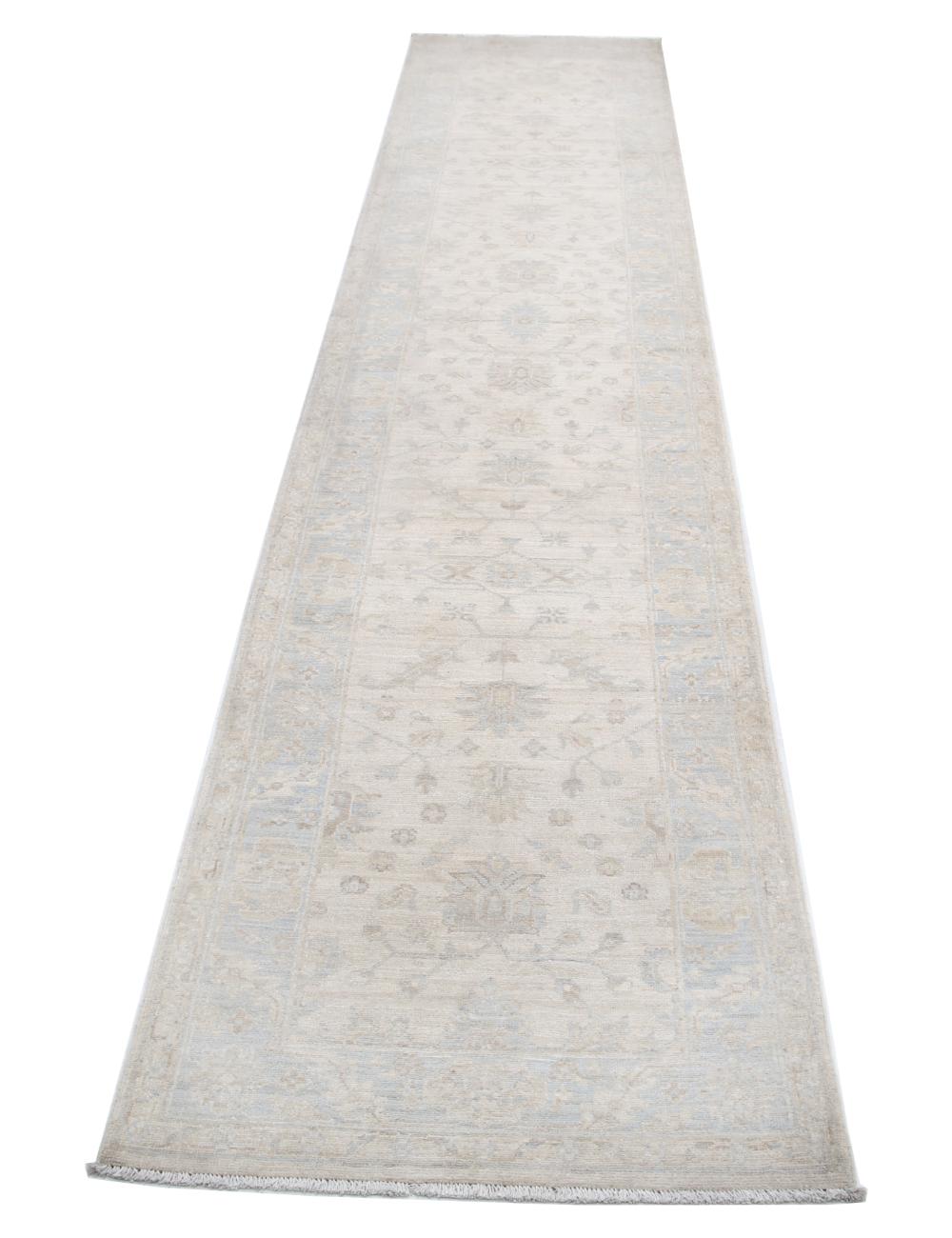 Hand Knotted Serenity Wool Rug 2' 6" x 12' 1" - No. AT56225