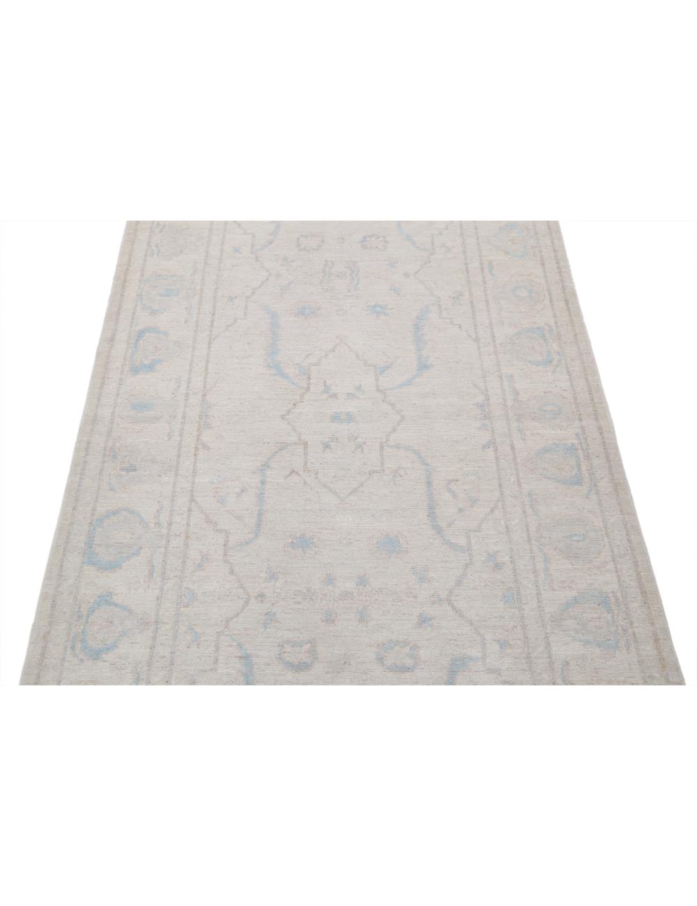 Hand Knotted Fine Serenity Wool Rug 3' 1" x 8' 10" - No. AT28571