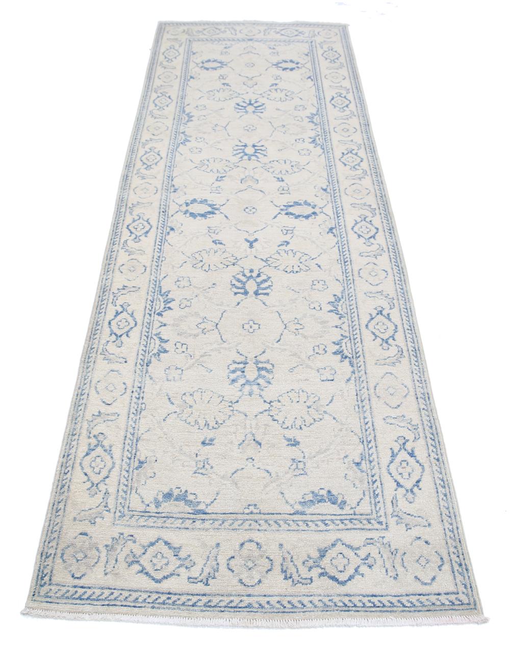 Hand Knotted Serenity Wool Rug 2' 7" x 8' 4" - No. AT48825