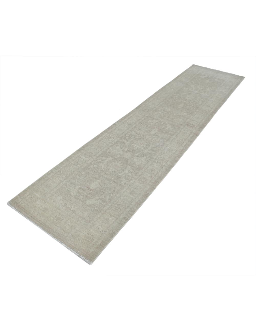 Hand Knotted Fine Serenity Wool Rug 2' 4" x 9' 7" - No. AT12831