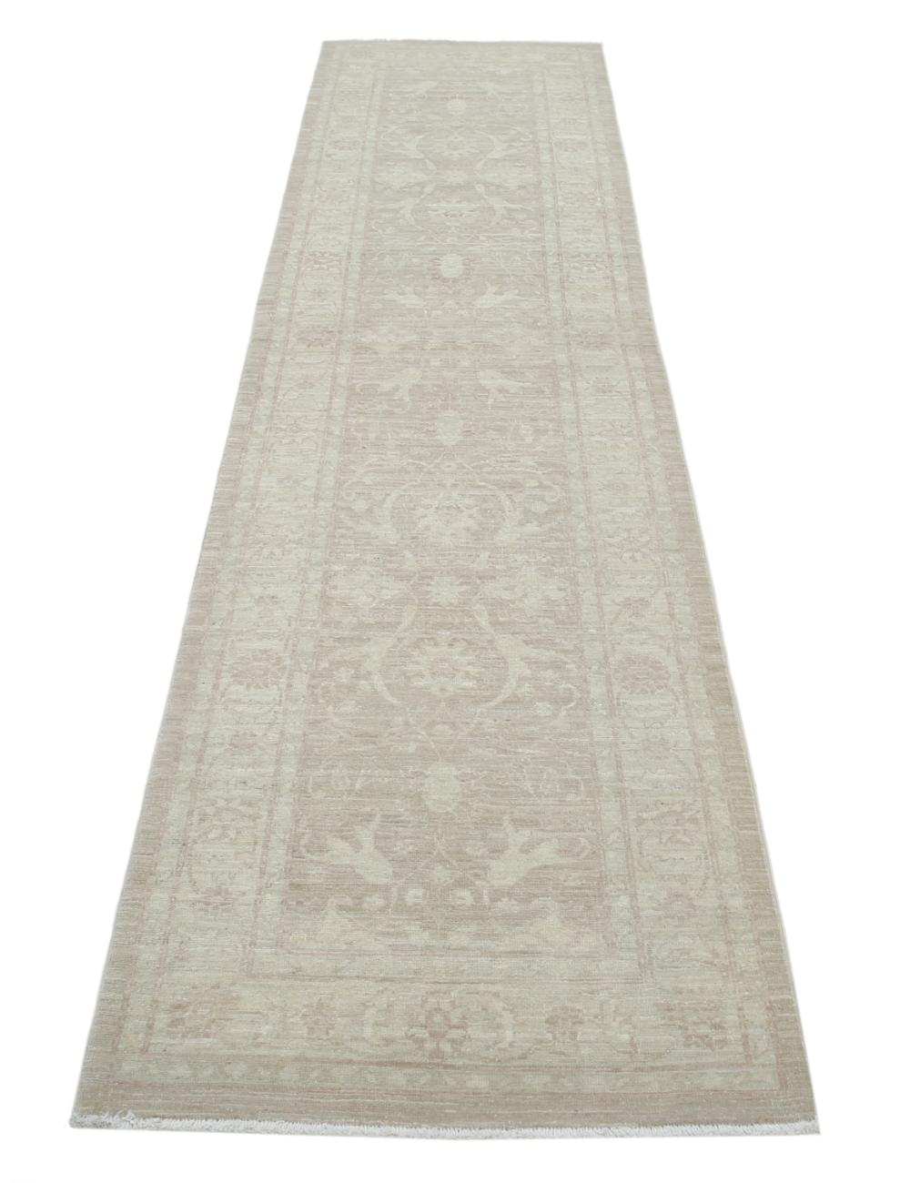 Hand Knotted Fine Serenity Wool Rug 2' 4" x 9' 7" - No. AT12831
